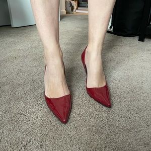 BCBG RED HEELS